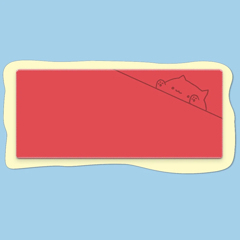 Red Mausepad Cat in the corner Desk Mat Gaming Mat Pad on The Table Office Gamer Accessories Keyboard Mat Mouse Pad Mouse Carpet
Red Mausepad Cat in the corner Desk Mat Gaming Mat Pad on The Table Office Gamer Accessories Keyboard Mat Mouse Pad Mouse Carpet