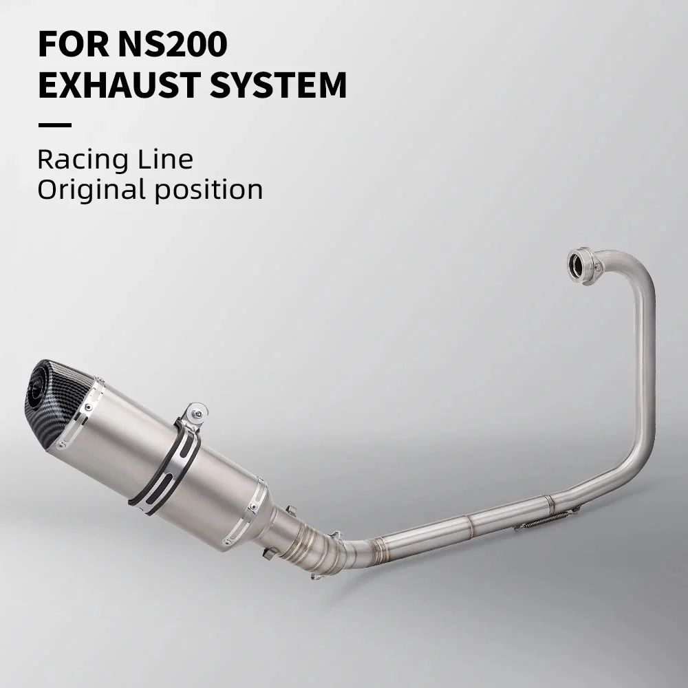 For BajajPulsar NS200 51mm Caliber Escape Motorcycle Full Exhaust System Head Middle Link Pipe Racing Bike Elbow NS200 NS 200
For BajajPulsar NS200 51mm Caliber Escape Motorcycle Full Exhaust System Head Middle Link Pipe Racing Bike Elbow NS200 NS 200