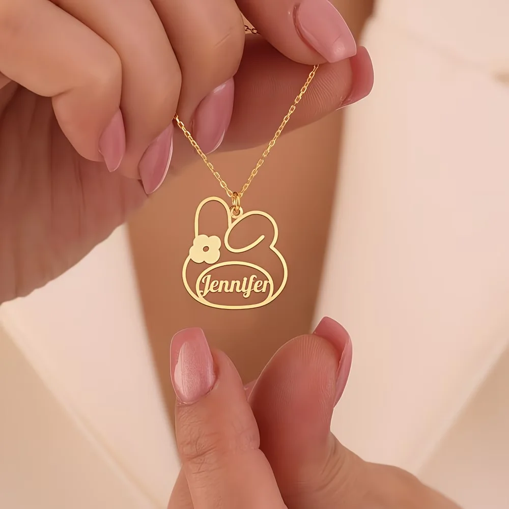 Minimalist Custom My Melody Name Necklace Sanrio Bunny Outline Pendant Aesthetic Birthday Party Lucky Jewelry For Women Girls
Minimalist Custom My Melody Name Necklace Sanrio Bunny Outline Pendant Aesthetic Birthday Party Lucky Jewelry For Women Girls