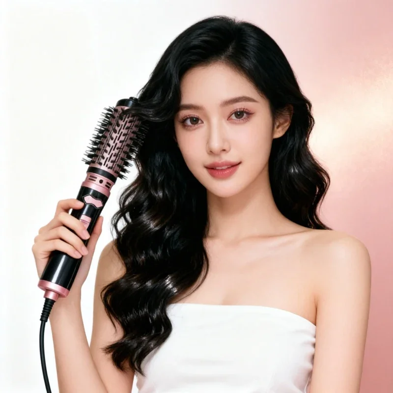 Dual-Head Auto Rotating Hot Air Brush 2-in-1 Blow Dryer And Styling Comb for Curling And Straightening Bangs Inward Curl Fluffi
Dual-Head Auto Rotating Hot Air Brush 2-in-1 Blow Dryer And Styling Comb for Curling And Straightening Bangs Inward Curl Fluffi