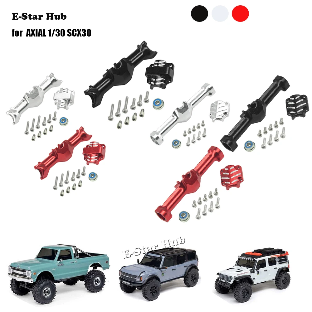 Aluminum Alloy Front Rear Axle Cover Housing for AXIAL 1/30 SCX30 RC Car Metal Upgrade OP Accessories Parts
Aluminum Alloy Front Rear Axle Cover Housing for AXIAL 1/30 SCX30 RC Car Metal Upgrade OP Accessories Parts