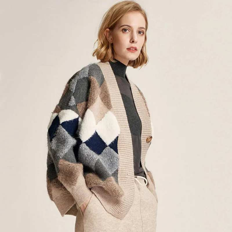 Women Sweaters Cardigans Knitting Casual Coat Loose 2022 Autumn Winter V-Neck Long Sleeve Jacket Female Fashion Streetwear
Women Sweaters Cardigans Knitting Casual Coat Loose 2022 Autumn Winter V-Neck Long Sleeve Jacket Female Fashion Streetwear