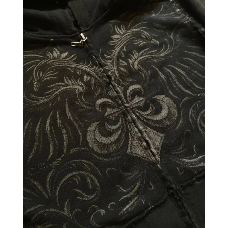 ❤ ❤ 2025 готическая уличная повседневная винтажная мужская толстовка с капюшоном, одежда больших размеров, освобожденная удобная модная весна и новинка ★ ☆ 
❤ ❤ 2025 готическая уличная повседневная винтажная мужская толстовка с капюшоном, одежда больших размеров, освобожденная удобная модная весна и новинка ★ ☆