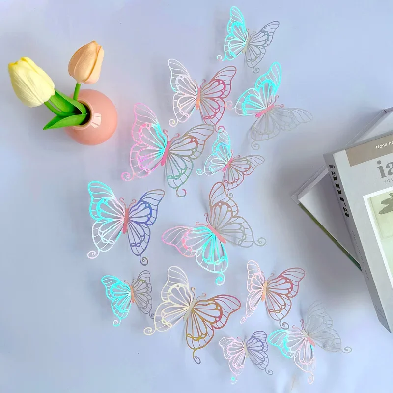 3D Texture Lines Hollow Butterfly Wall Pasted Polka Dot Dazzling Refrigerator Window Home Holiday Decoration Stickers Crafts
3D Texture Lines Hollow Butterfly Wall Pasted Polka Dot Dazzling Refrigerator Window Home Holiday Decoration Stickers Crafts