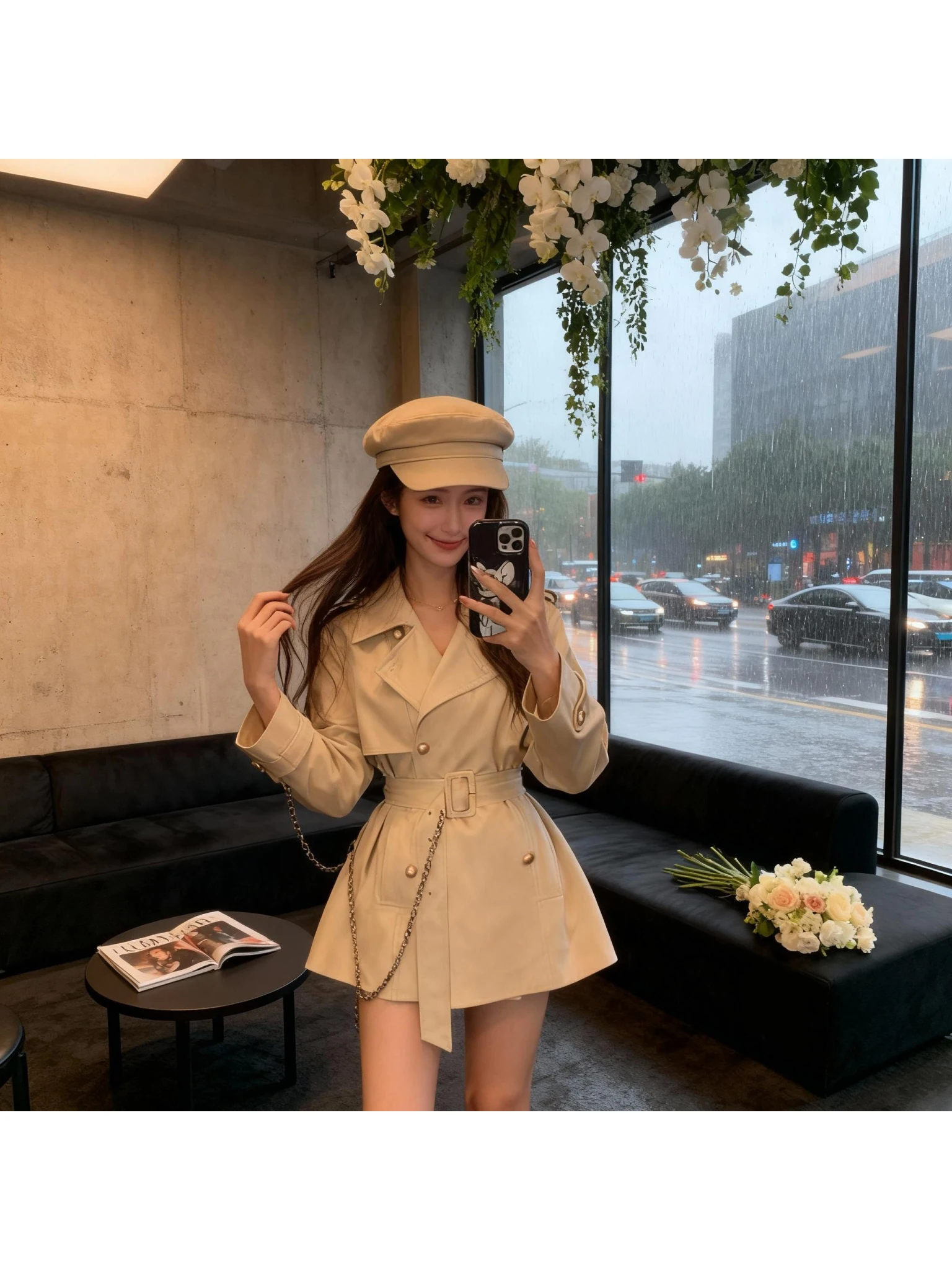 Женская ветровка Briti Sle ort Coat Jaet с поясом, на двухрядных пуговицах, свободного кроя, модель JT0072, длинный рукав
Женская ветровка Briti Sle ort Coat Jaet с поясом, на двухрядных пуговицах, свободного кроя, модель JT0072, длинный рукав