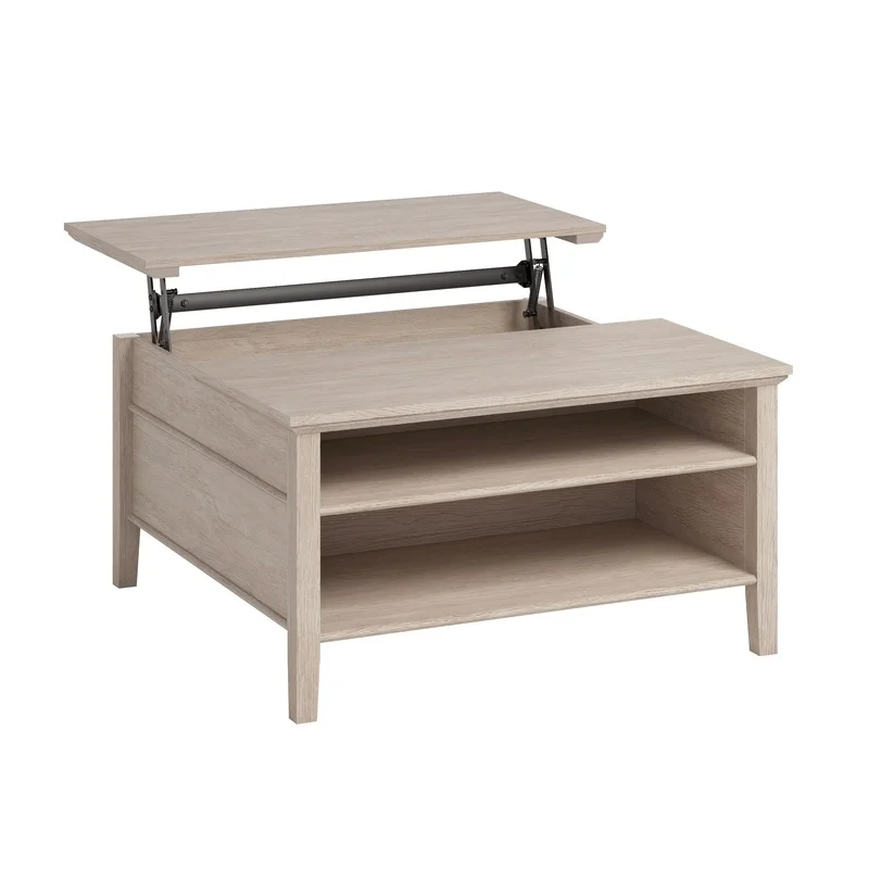 Brown Lift-Top Coffee Table with Large Surface
Brown Lift-Top Coffee Table with Large Surface