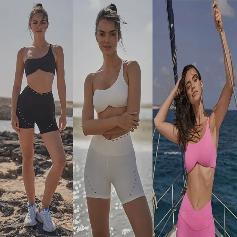 Women’s Summer Yoga Set | Asymmetrical Sports Tank Top, Mesh Sports Bra, and Versatile Workout Shorts/Pants
Women’s Summer Yoga Set | Asymmetrical Sports Tank Top, Mesh Sports Bra, and Versatile Workout Shorts/Pants