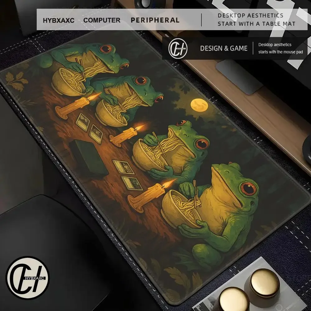 Коврик для мыши Frog Wizard Mtg Playmat, большой настольный коврик, игровые коврики, аксессуары для ПК для геймеров, расширительные подушечки для клавиатуры, резиновая противоскользящая основа
Коврик для мыши Frog Wizard Mtg Playmat, большой настольный коврик, игровые коврики, аксессуары для ПК для геймеров, расширительные подушечки для клавиатуры, резиновая противоскользящая основа