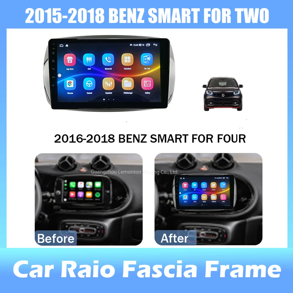 Автомагнитола 9 дюймов, 2Din, приборная панель для BENZ SMART For TWO 2015-2018, стереопанель для Teyes, автомобильная панель с двойной Din CD DVD рамкой
Автомагнитола 9 дюймов, 2Din, приборная панель для BENZ SMART For TWO 2015-2018, стереопанель для Teyes, автомобильная панель с двойной Din CD DVD рамкой