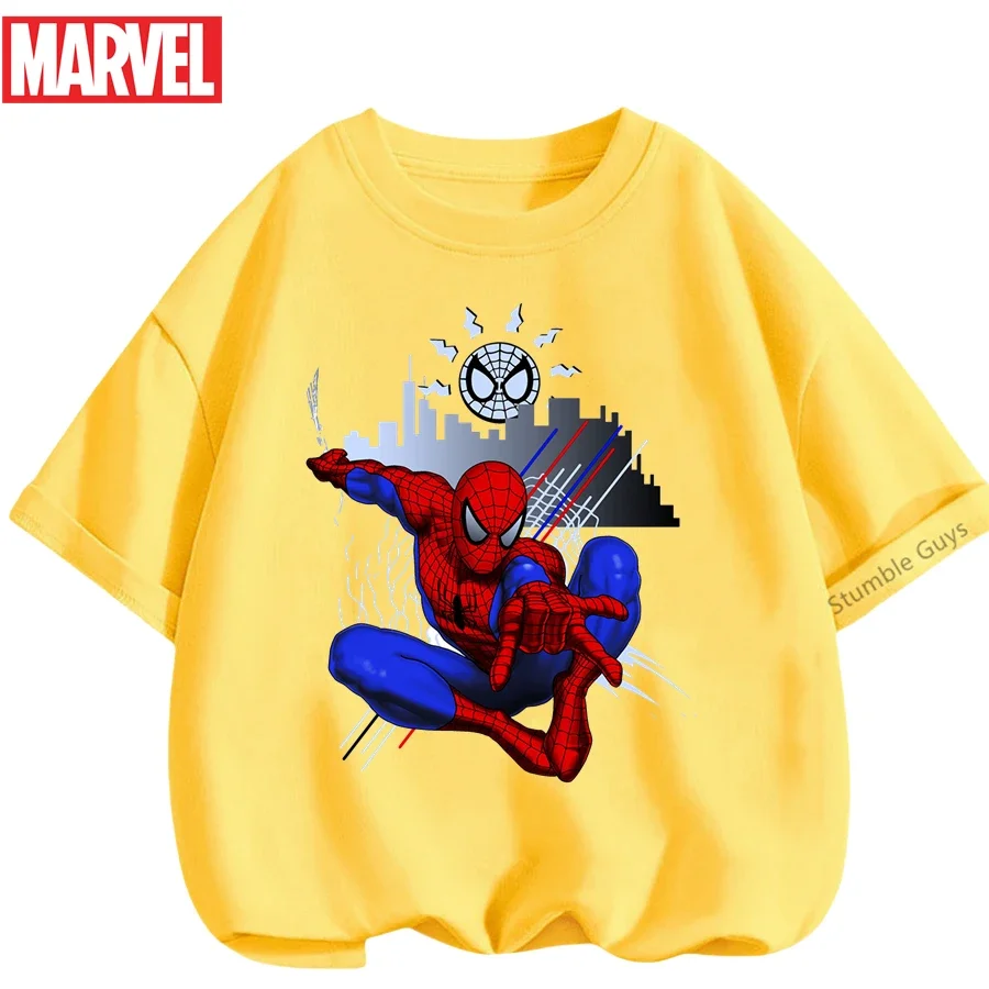 Kids Spider-Man Split Print T-Shirt Boys Spiderman Clothes Girls Ages 3-14 Summer Marvel Tees
Kids Spider-Man Split Print T-Shirt Boys Spiderman Clothes Girls Ages 3-14 Summer Marvel Tees