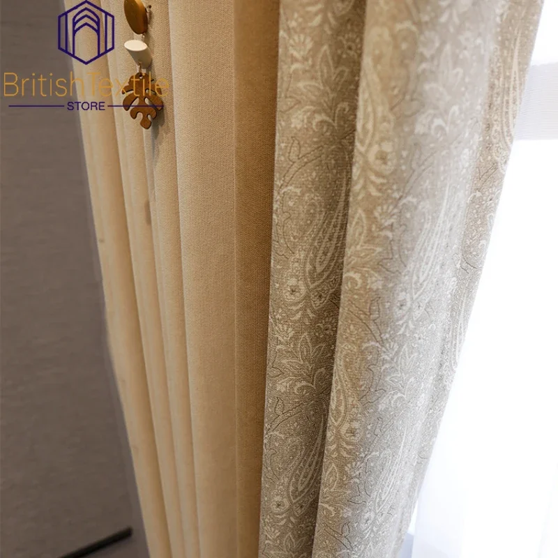 Popular Curtains for Living Dining Room Bedroom Milk Tea Color Chenille Light Luxury Modern Simple Premium
Popular Curtains for Living Dining Room Bedroom Milk Tea Color Chenille Light Luxury Modern Simple Premium