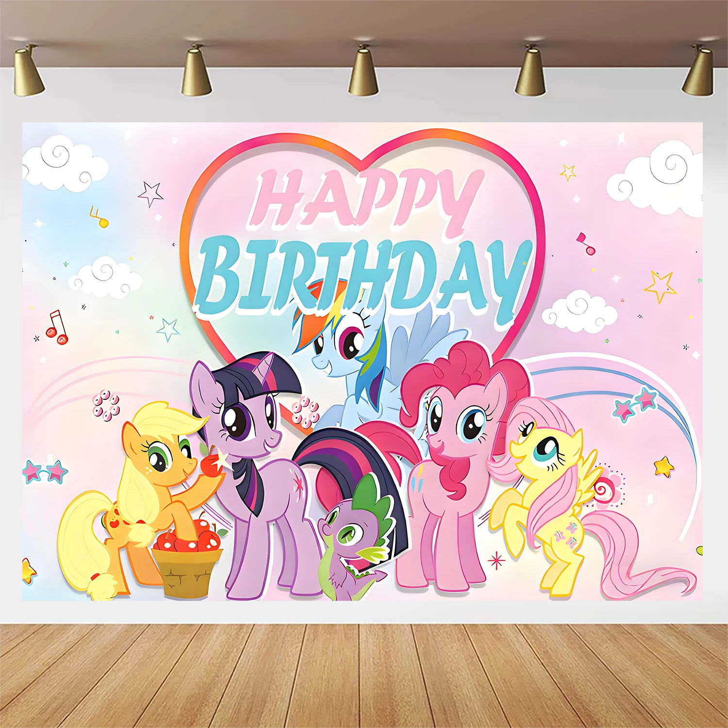 Cartoon My Little Pony Backdrop Girl Birthday Party Decorations Cute Pink Pony Photography Background Baby Shower Supplies
Cartoon My Little Pony Backdrop Girl Birthday Party Decorations Cute Pink Pony Photography Background Baby Shower Supplies