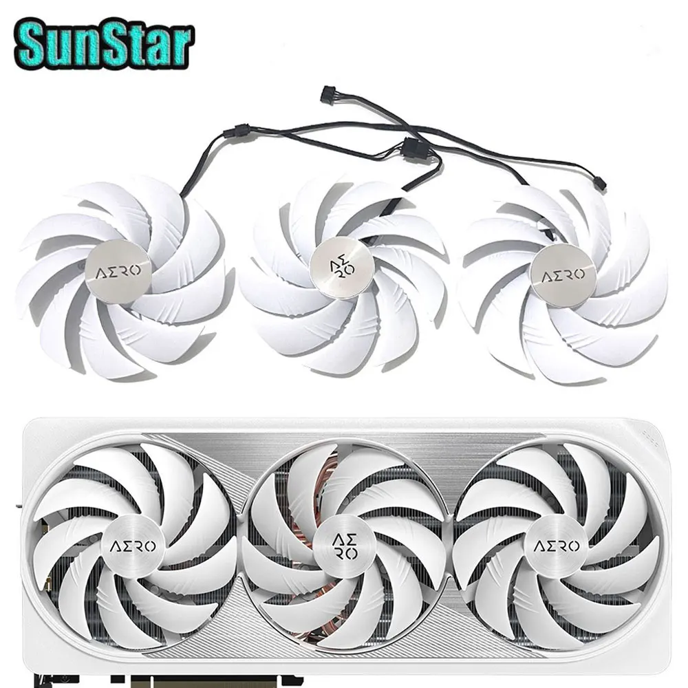 NEW Original 107MM 4PIN Gigabyte RTX4090 AERO GPU Cooling Fan For Gigabyte AERO RTX 4080 SUPER RTX 4090 Video Card Cooler Fan
NEW Original 107MM 4PIN Gigabyte RTX4090 AERO GPU Cooling Fan For Gigabyte AERO RTX 4080 SUPER RTX 4090 Video Card Cooler Fan