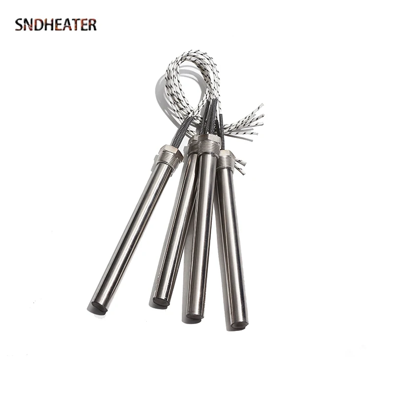 SNDHEATER DN10/16 мм Электрический нагревательный стержень с резьбой 304 Картриджный нагреватель высокой мощности из нержавеющей стали 12x350-600 мм 1100 Вт 1500 Вт 1800 Вт
SNDHEATER DN10/16 мм Электрический нагревательный стержень с резьбой 304 Картриджный нагреватель высокой мощности из нержавеющей стали 12x350-600 мм 1100 Вт 1500 Вт 1800 Вт