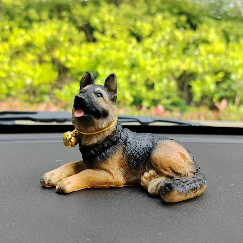 Cute German Shepherd Dog Car Ornament, Personalized Wolf Dog Dashboard Decor, Lucky Auto Center Console Figurine
Cute German Shepherd Dog Car Ornament, Personalized Wolf Dog Dashboard Decor, Lucky Auto Center Console Figurine