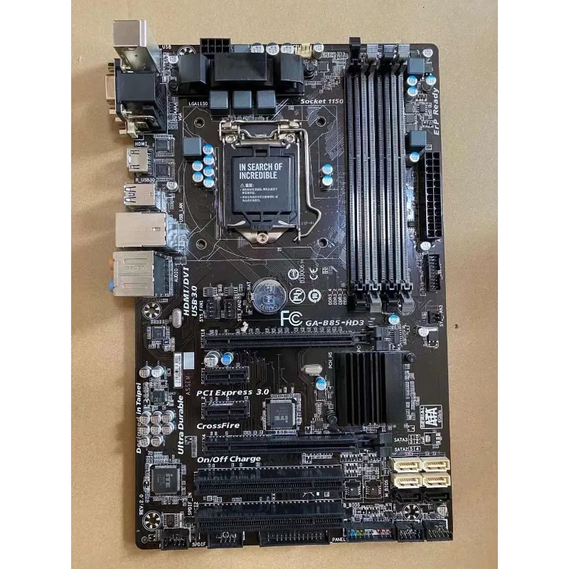 Used ATX Motherboard for GIGABYTE GA-B85-HD3 LGA1150 B85 DDR3 HDMI DVI VGA No M.2 Nice Condition
Used ATX Motherboard for GIGABYTE GA-B85-HD3 LGA1150 B85 DDR3 HDMI DVI VGA No M.2 Nice Condition