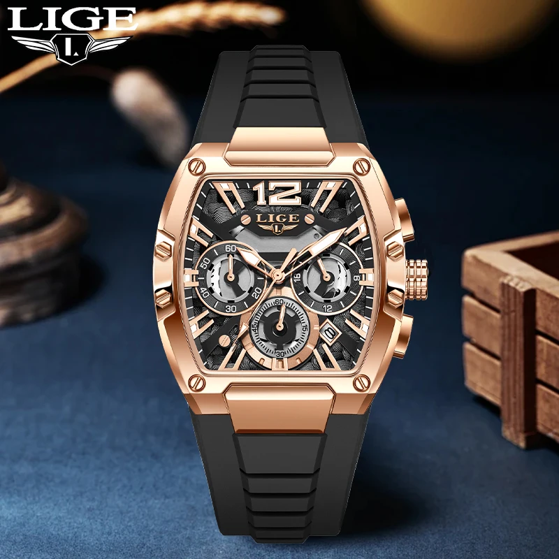 LIGE Outdoor Casual Sport Quartz Watch Fashion Military Auto Date Clocks Simple Waterproof Luminous Watches for Men Reloj Hombre
LIGE Outdoor Casual Sport Quartz Watch Fashion Military Auto Date Clocks Simple Waterproof Luminous Watches for Men Reloj Hombre