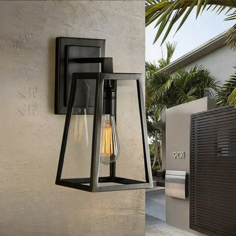 Vintage LED Outdoor Waterproof Wall Lamps IP65 Glass Porch Light LOFT Industrial Style for Garden Hotel Lighting
Vintage LED Outdoor Waterproof Wall Lamps IP65 Glass Porch Light LOFT Industrial Style for Garden Hotel Lighting
