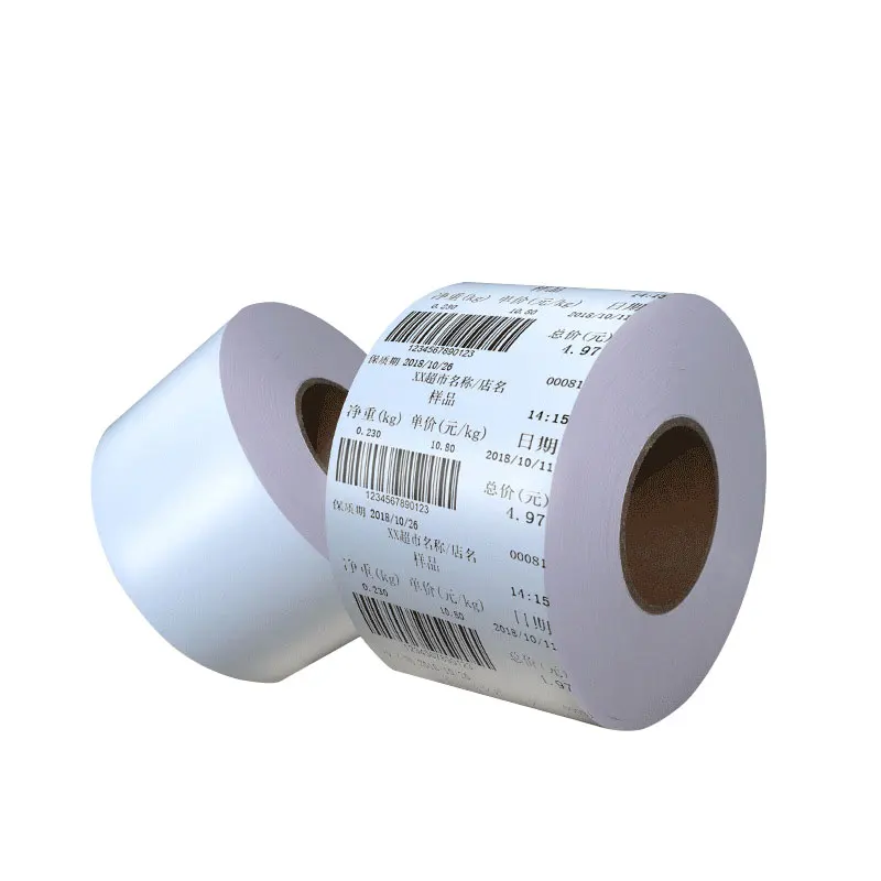 58mm 65M Thermal Linerless Label Self-adhesive Linerless Paper Lables for DIGI SM120 scale SM-120
58mm 65M Thermal Linerless Label Self-adhesive Linerless Paper Lables for DIGI SM120 scale SM-120
