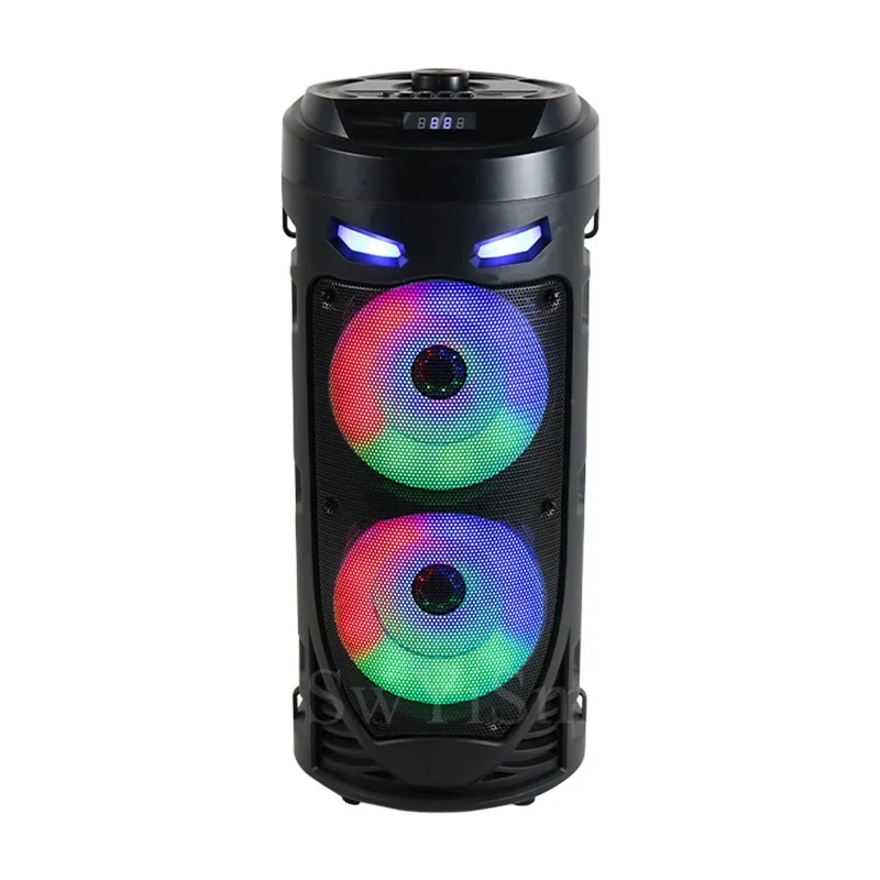 Portable Bluetooth Speaker Wireless Outdoor 3D Stereo Subwoofer Square Music Column Support U Disk TF Card FM Radio Dyplay
Portable Bluetooth Speaker Wireless Outdoor 3D Stereo Subwoofer Square Music Column Support U Disk TF Card FM Radio Dyplay