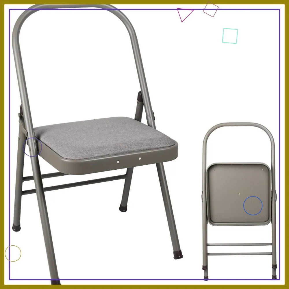 Folding Backless Yoga Chair with Non-Slip Cushion for Flexibility & Strength Training
Folding Backless Yoga Chair with Non-Slip Cushion for Flexibility & Strength Training