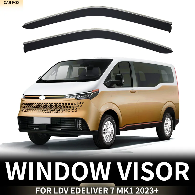 Пластиковый козырек для окна LDV edelivery 7 2023-2024, вентиляционные оттенки, защита от солнца и дождя для LDV edelivery 7 2023-2024
Пластиковый козырек для окна LDV edelivery 7 2023-2024, вентиляционные оттенки, защита от солнца и дождя для LDV edelivery 7 2023-2024