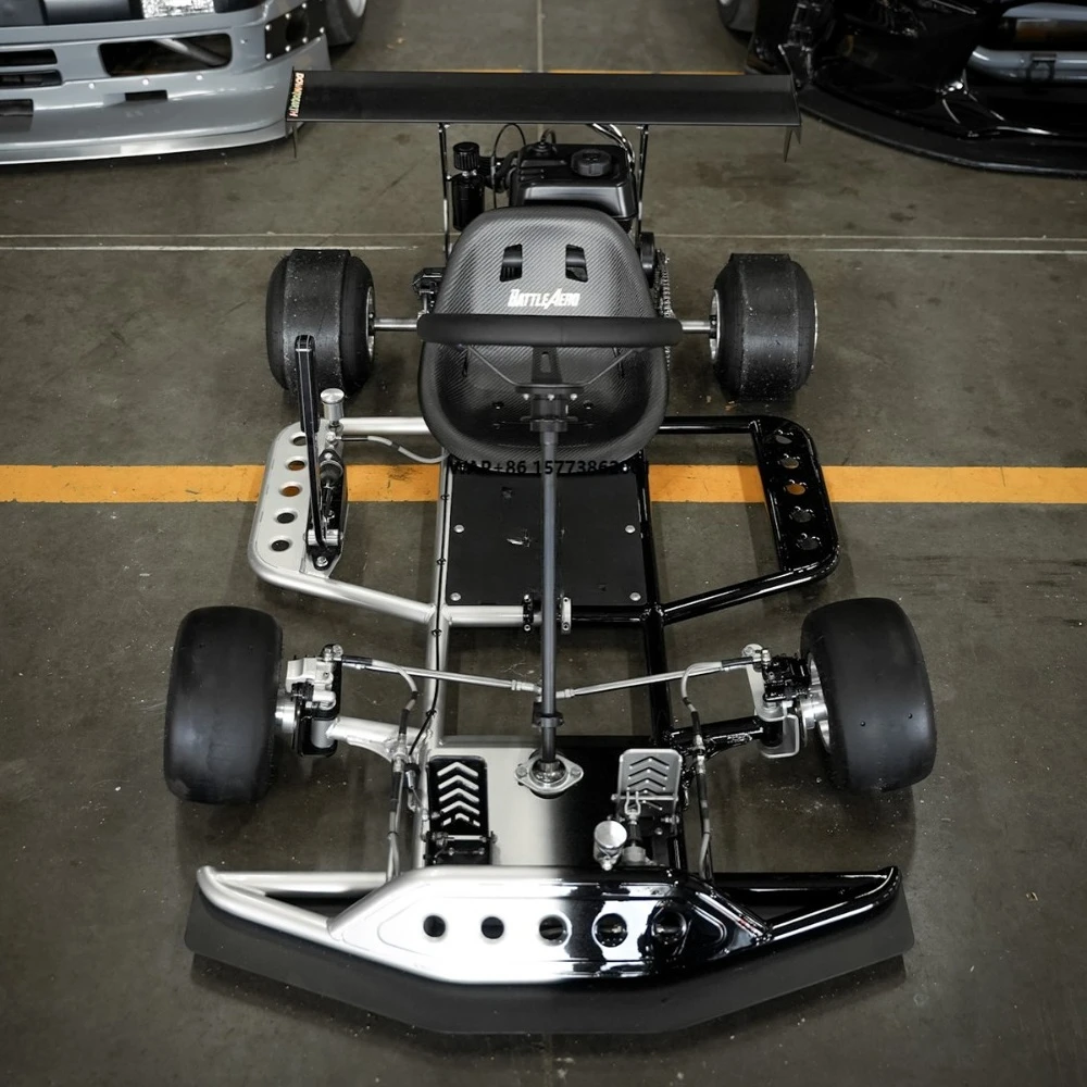 Competition-Style Gas Drift Kart, 212cc Engine, Rear Flange Axle, Optional Tail Wing Wholesale Supplier
Competition-Style Gas Drift Kart, 212cc Engine, Rear Flange Axle, Optional Tail Wing Wholesale Supplier