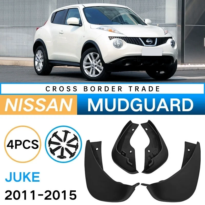 4PCS Front Rear Wheel Mudguards For Nissan Juke 2011-2015 Sedan Touring Splash Guards Fender Mud Flaps Car Accessories
4PCS Front Rear Wheel Mudguards For Nissan Juke 2011-2015 Sedan Touring Splash Guards Fender Mud Flaps Car Accessories