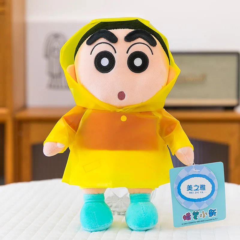 Anime 40CM Raincoat Style Crayon ShinchanS Plush Doll Anime Cartoon New Pillow Doll Ornaments Send To Friends Birthday Gift
Anime 40CM Raincoat Style Crayon ShinchanS Plush Doll Anime Cartoon New Pillow Doll Ornaments Send To Friends Birthday Gift