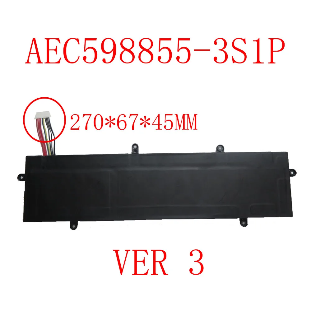 Аккумулятор для ноутбука AEC 598855 -3S1P 11,4 В 4390 мАч 50,04 Втч VER1\VER2\VER3\VER4
Аккумулятор для ноутбука AEC 598855 -3S1P 11,4 В 4390 мАч 50,04 Втч VER1\VER2\VER3\VER4