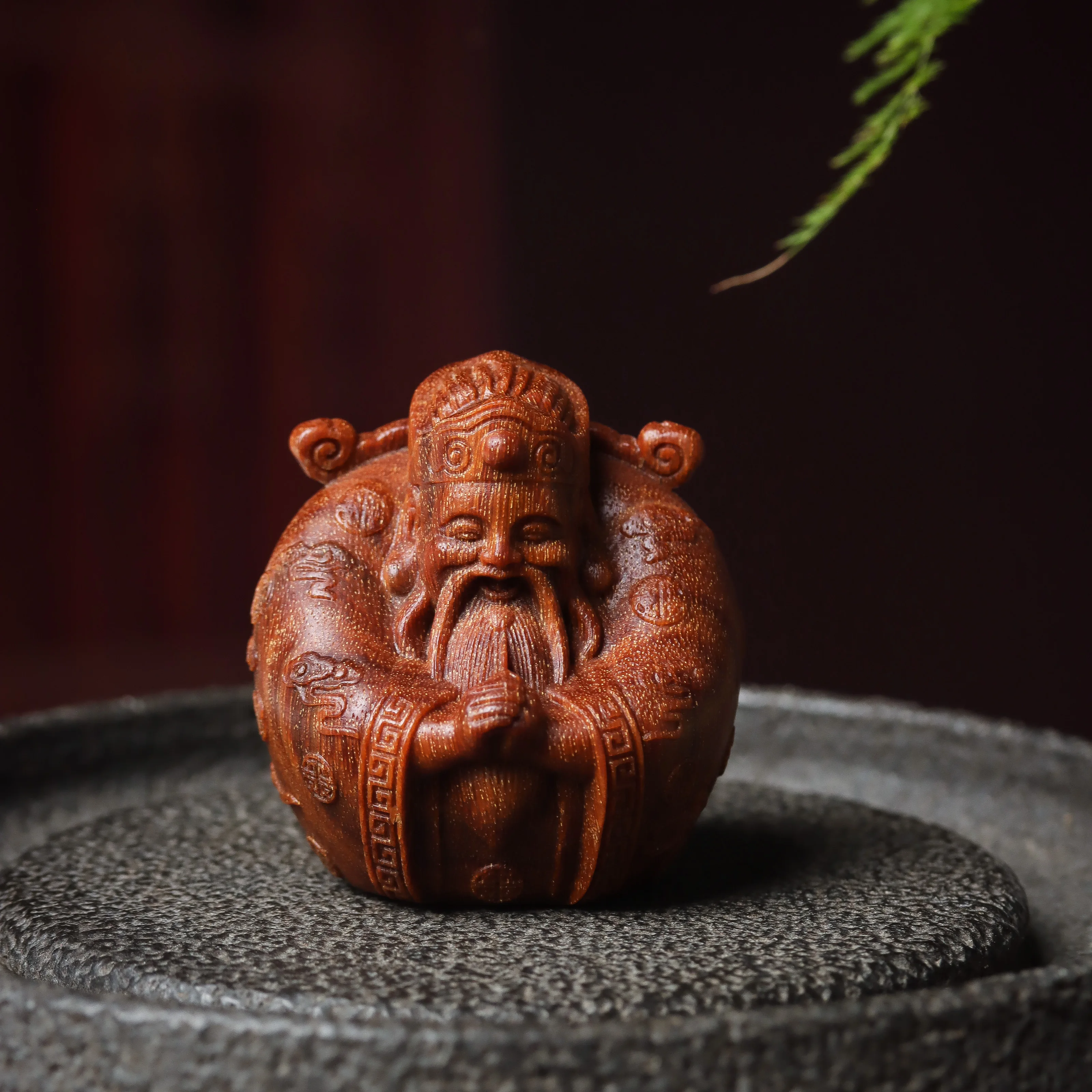 Wood God of Wealth Handheld Artsy Object Fortune Home Decoration Statue Car Tea Ornaments Desktop
Wood God of Wealth Handheld Artsy Object Fortune Home Decoration Statue Car Tea Ornaments Desktop