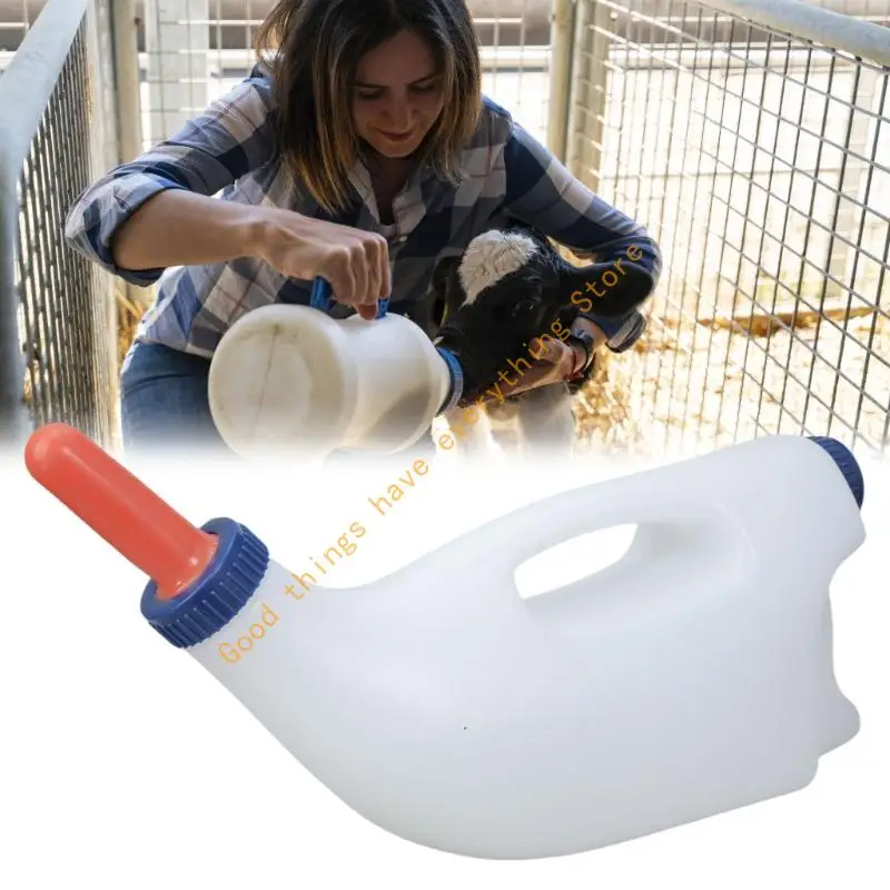 Large Capacity Livestock Feeding Bottle Milking Feeding Replacement Drinker for Farm Animals Care 55KF
Large Capacity Livestock Feeding Bottle Milking Feeding Replacement Drinker for Farm Animals Care 55KF