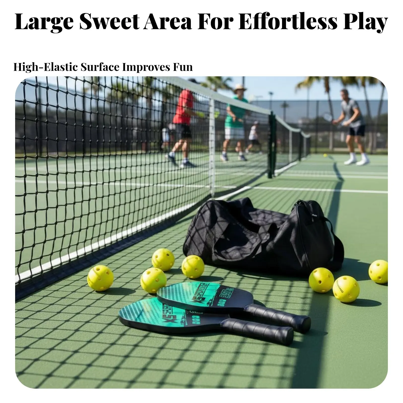 Pickleball Paddle Set Lightweight Design Pickleball Game Set Sports Equipment Sturdy Comfortable Ergonomic Grip for Recreation
Pickleball Paddle Set Lightweight Design Pickleball Game Set Sports Equipment Sturdy Comfortable Ergonomic Grip for Recreation