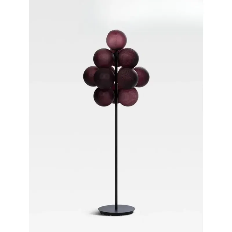 Nordic Modern Corrugated Ball Creative Designer Model House Light Bedroom Living Room Grape Glass Floor Light
Nordic Modern Corrugated Ball Creative Designer Model House Light Bedroom Living Room Grape Glass Floor Light