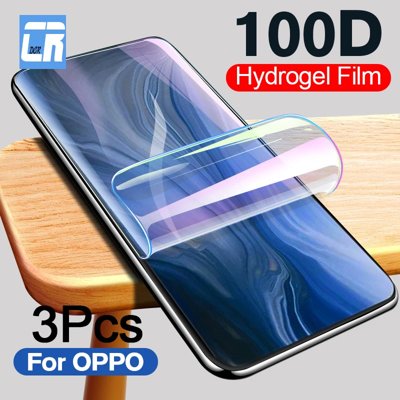 1-3Pcs Screen Protector Hydrogel Film For OPPO Reno 2 A72 A52 K1 Protective Film For Realme GT Neo 2 2T XT 3 5 8 Pro Soft Film
1-3Pcs Screen Protector Hydrogel Film For OPPO Reno 2 A72 A52 K1 Protective Film For Realme GT Neo 2 2T XT 3 5 8 Pro Soft Film