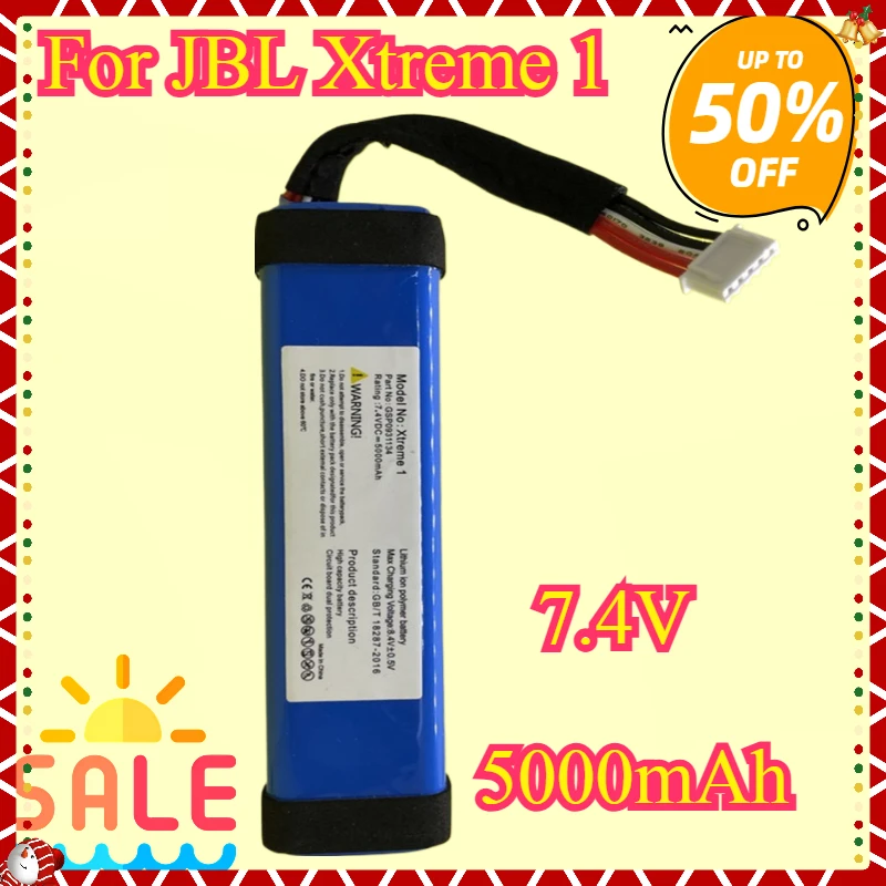 New High Quality 7.4V 5000mAh Battery GSP0931134 Speaker Battery for JBL XTREME / Xtreme 1 Wireless Bluetooth Batteries
New High Quality 7.4V 5000mAh Battery GSP0931134 Speaker Battery for JBL XTREME / Xtreme 1 Wireless Bluetooth Batteries