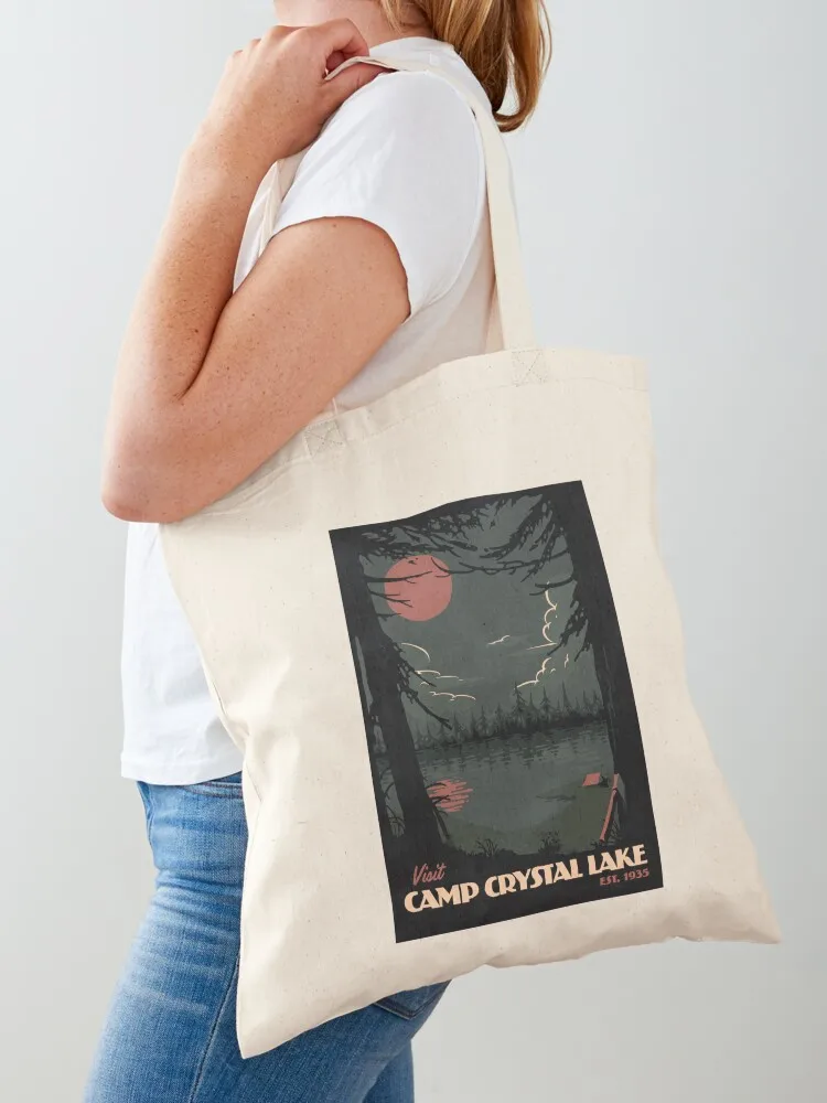 visit camp crystal lake Tote Bag Women bags Shopper handbag Beach bag Lady bags
visit camp crystal lake Tote Bag Women bags Shopper handbag Beach bag Lady bags
