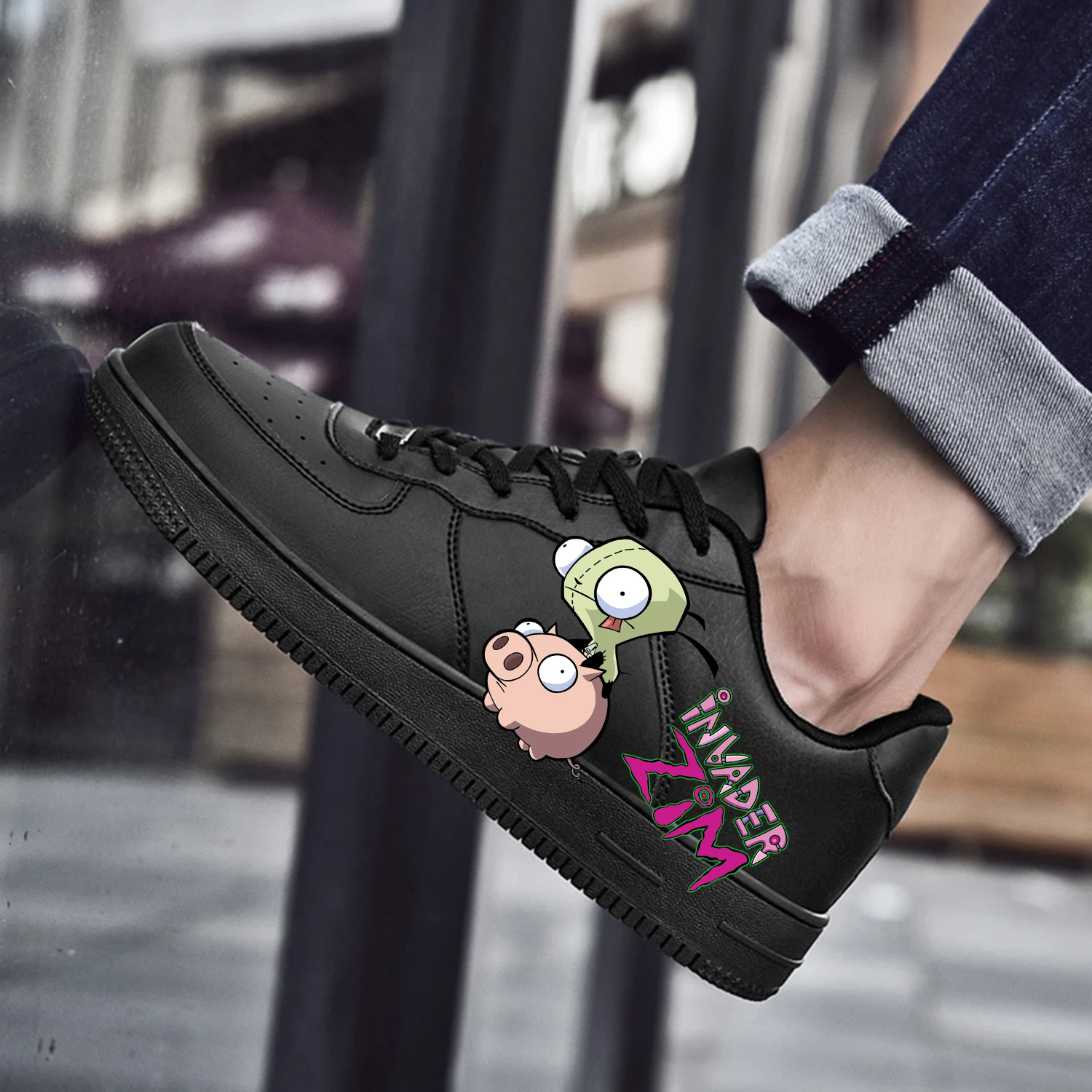 Animation Invader AF Basketball Mens Womens Zim Sports Running High Quality Flats Force Sneakers Lace Up Mesh Custom Made Shoe
Animation Invader AF Basketball Mens Womens Zim Sports Running High Quality Flats Force Sneakers Lace Up Mesh Custom Made Shoe