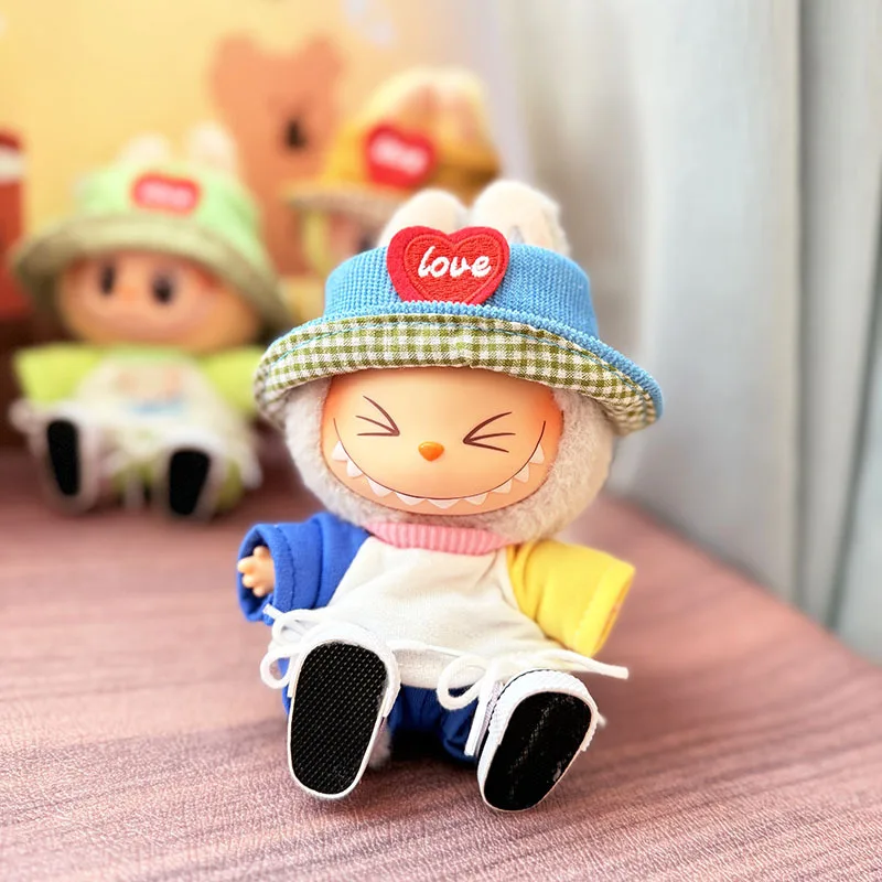 Mini Doll'S Clothes Outfit Accessories For 15-17cm Ropa Labubu and 10cm cotton doll T-shirt sweater hat canvas shoe set Clothing
Mini Doll'S Clothes Outfit Accessories For 15-17cm Ropa Labubu and 10cm cotton doll T-shirt sweater hat canvas shoe set Clothing
