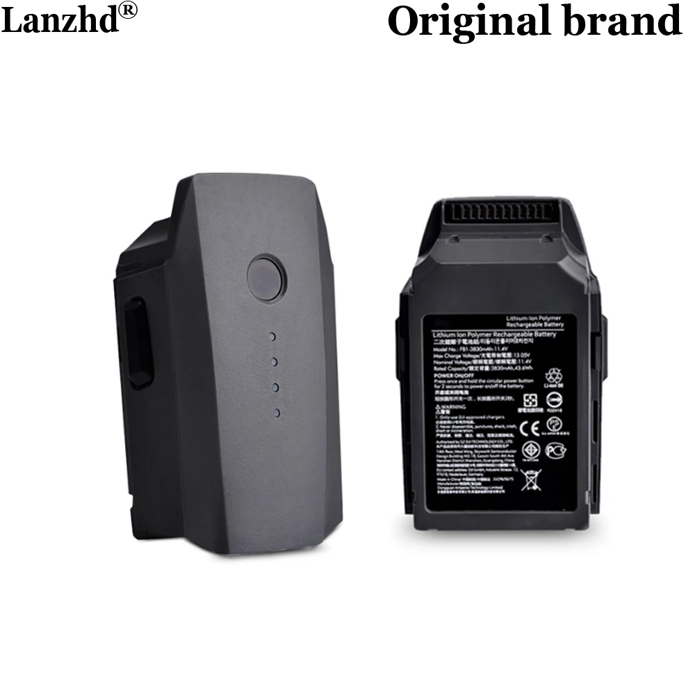 Новый аккумулятор 3830 мАч для DJI Mavic Pro 11,4 В 27 минут интеллектуальные летные аккумуляторы для Mavic Pro Platinum аксессуары для дронов
Новый аккумулятор 3830 мАч для DJI Mavic Pro 11,4 В 27 минут интеллектуальные летные аккумуляторы для Mavic Pro Platinum аксессуары для дронов