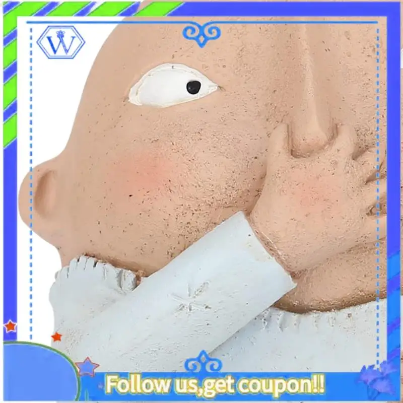 Easy To Use Holding Nose Bathroom Statue Holding Nose Sculpture Kitschy Cute Weird Vulgar Figurine Resin Ornament For Toilet
Easy To Use Holding Nose Bathroom Statue Holding Nose Sculpture Kitschy Cute Weird Vulgar Figurine Resin Ornament For Toilet
