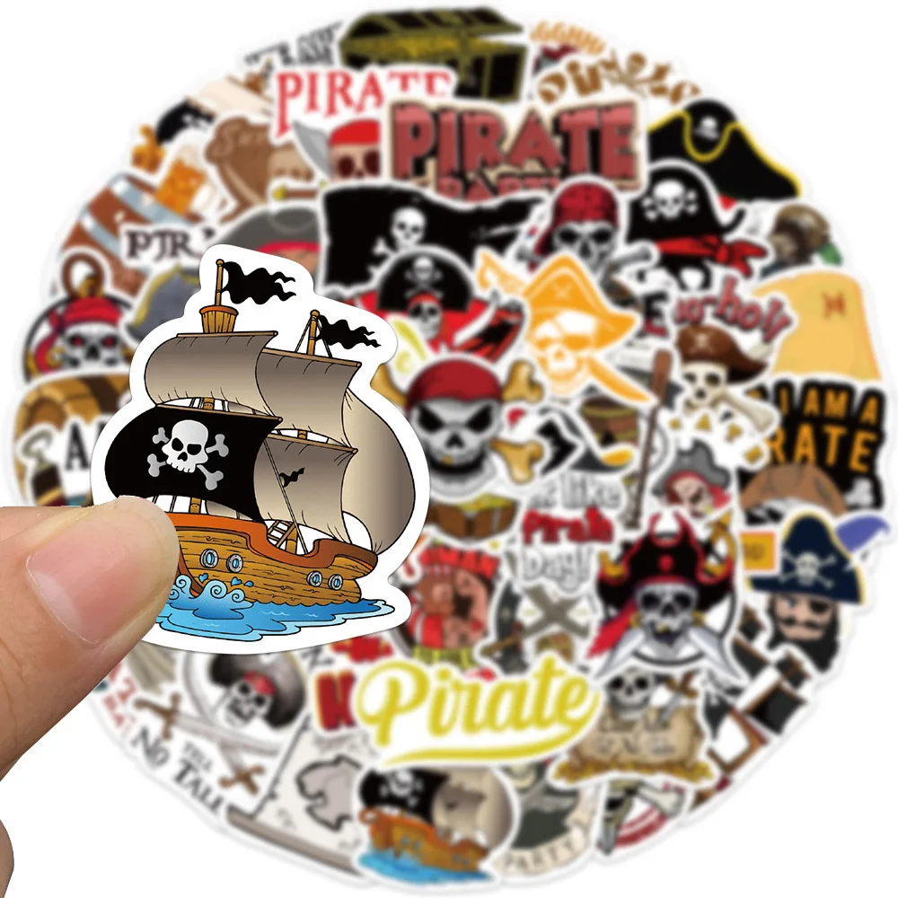 10/30/50pcs Cool Cartoon Skull Pirate Captain Stickers Waterproof Graffiti Skateboard Guitar Phone Notebook Funny Sticker Decor
10/30/50pcs Cool Cartoon Skull Pirate Captain Stickers Waterproof Graffiti Skateboard Guitar Phone Notebook Funny Sticker Decor