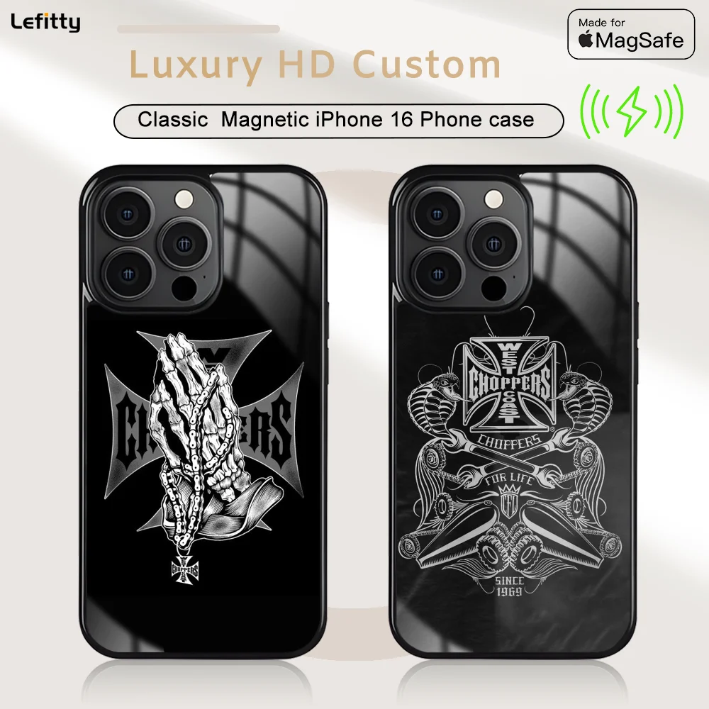 C-CHoppers W-west C-coast Phone Case For iPhone 16 15 14 13 12 11 Pro Max Plus Mini Magnetic Magsafe Wireless Charging Cover
C-CHoppers W-west C-coast Phone Case For iPhone 16 15 14 13 12 11 Pro Max Plus Mini Magnetic Magsafe Wireless Charging Cover