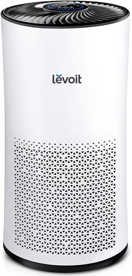 LEVOIT-Air Purifiers for Home, Large Room with Air Quality Monitor, Quiet Odor Eliminators Bedroom, HEPA Filter, White
LEVOIT-Air Purifiers for Home, Large Room with Air Quality Monitor, Quiet Odor Eliminators Bedroom, HEPA Filter, White