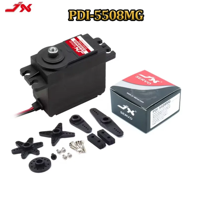 JX Servo PDI-5508MG 55.6g 8.2kg Coreless Metal Gear Digital Servo For Helicopter RC Car Truck Buggy Robot Arm Boat
JX Servo PDI-5508MG 55.6g 8.2kg Coreless Metal Gear Digital Servo For Helicopter RC Car Truck Buggy Robot Arm Boat