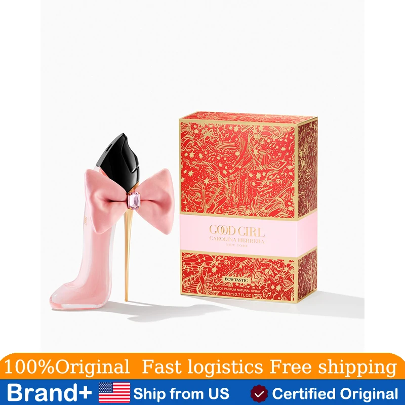 Carolina Herrera Good Girl Blush Bowtastic Edition Women Eau De Parfum Spray Long Lasting Fragrance Natural Persistence 80ML
Carolina Herrera Good Girl Blush Bowtastic Edition Women Eau De Parfum Spray Long Lasting Fragrance Natural Persistence 80ML