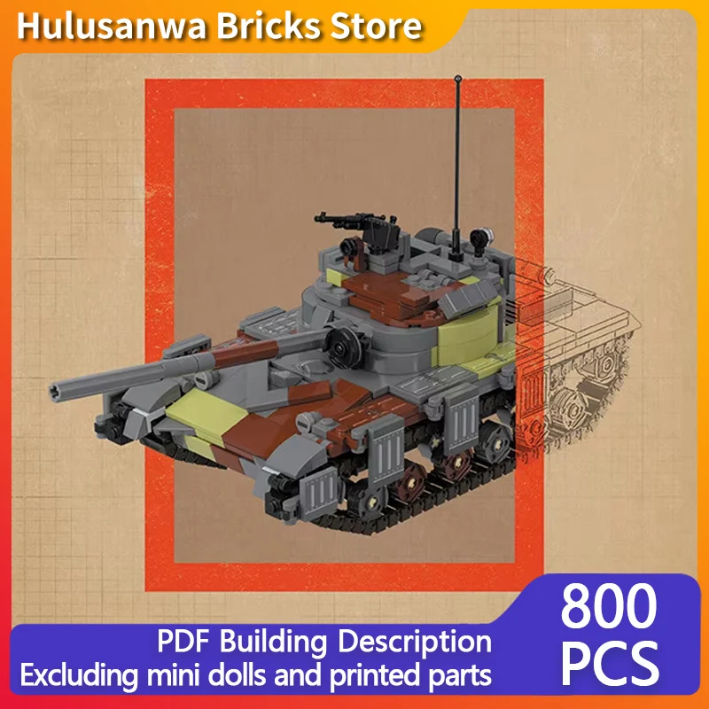 T-64A Modern Military Tanks Model MOC Building Bricks War Equipment Modular Technology Gifts Holiday Assemble Children Toys Suit
T-64A Modern Military Tanks Model MOC Building Bricks War Equipment Modular Technology Gifts Holiday Assemble Children Toys Suit