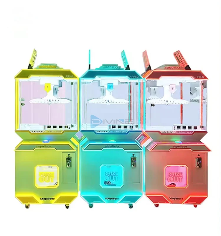 Amusement Prize Machine Coin Operated Space Bunny Clamp Prize Machine Clip Gift Claw Game Machine
Amusement Prize Machine Coin Operated Space Bunny Clamp Prize Machine Clip Gift Claw Game Machine
