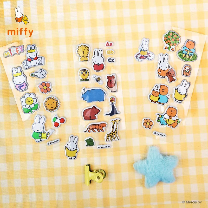 Stickers Kawaii Miffy Creative Dopamine Bookmark Cartoon Book Stickers Unique Tapes Anime Accessories Girl Perfect Birthday Gift
Stickers Kawaii Miffy Creative Dopamine Bookmark Cartoon Book Stickers Unique Tapes Anime Accessories Girl Perfect Birthday Gift
