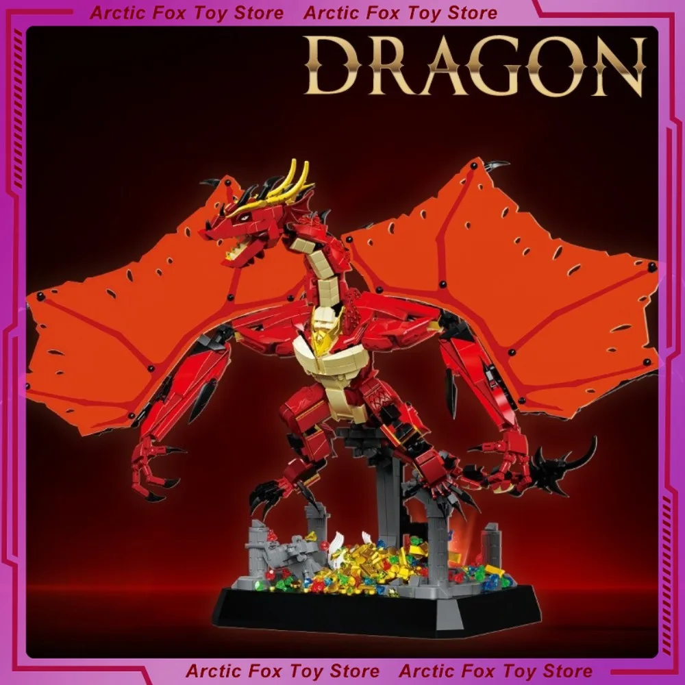 57cm Smaug Dragon Anime Figure Middle Ages Action Figure ABS Building Blocks Desktop Decoration Ornaments Gifts Toys Kids
57cm Smaug Dragon Anime Figure Middle Ages Action Figure ABS Building Blocks Desktop Decoration Ornaments Gifts Toys Kids